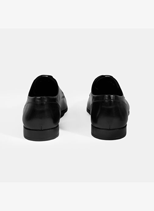 Erkek Siyah Klasik Ayakkabı - Görsel 9