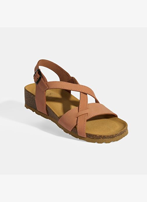 Desa Desa Açık Pembe Kadın Toka Detaylı Süet Sandalet Boyner'de! Açık Pembe - 9. görsel