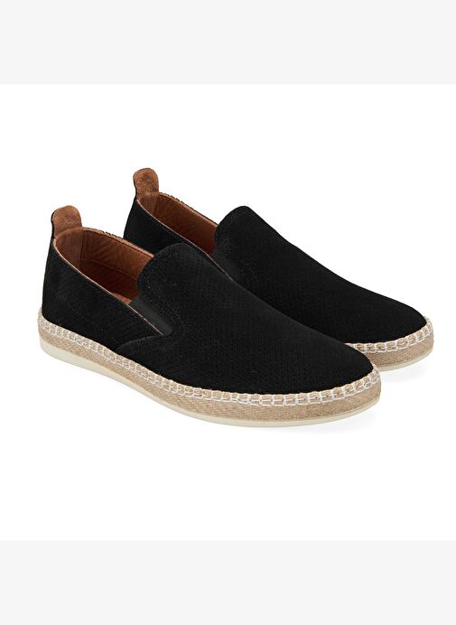 Deniro Siyah Erkek Süet Günlük Ayakkabı - Görsel 3