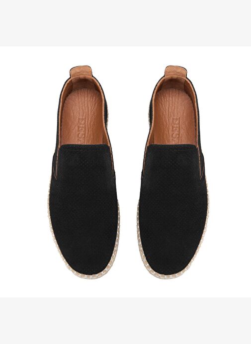 Deniro Siyah Erkek Süet Günlük Ayakkabı - Görsel 7