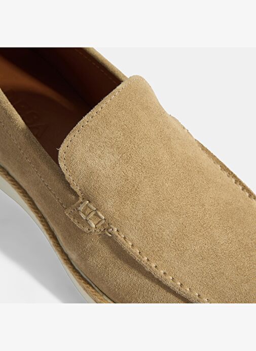 Saromi Bej Erkek Süet Günlük Ayakkabı - Görsel 7