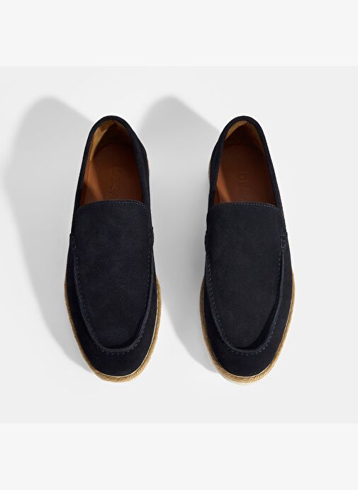 Saromi Lacivert Erkek Süet Günlük Ayakkabı - Görsel 9