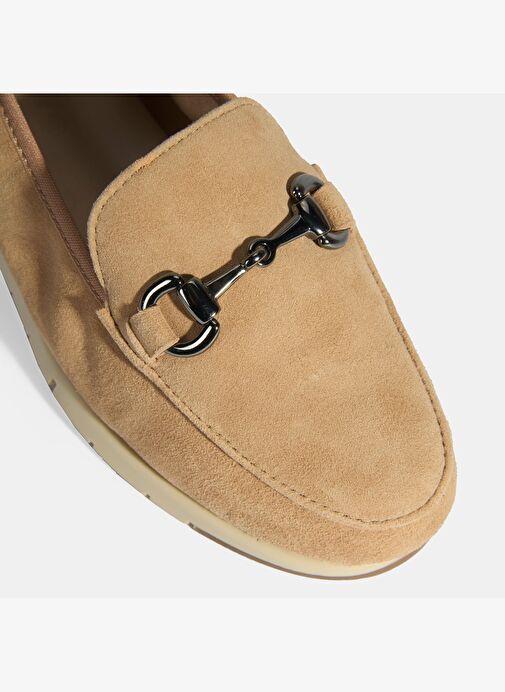 Kadın Bej Süet DesaComfort Günlük Ayakkabı - Görsel 7