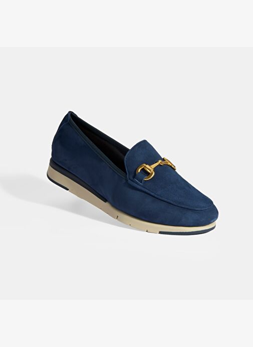 Kadın Lacivert Süet DesaComfort Günlük Ayakkabı - Görsel 6