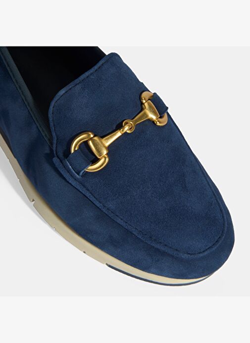 Kadın Lacivert Süet DesaComfort Günlük Ayakkabı - Görsel 7