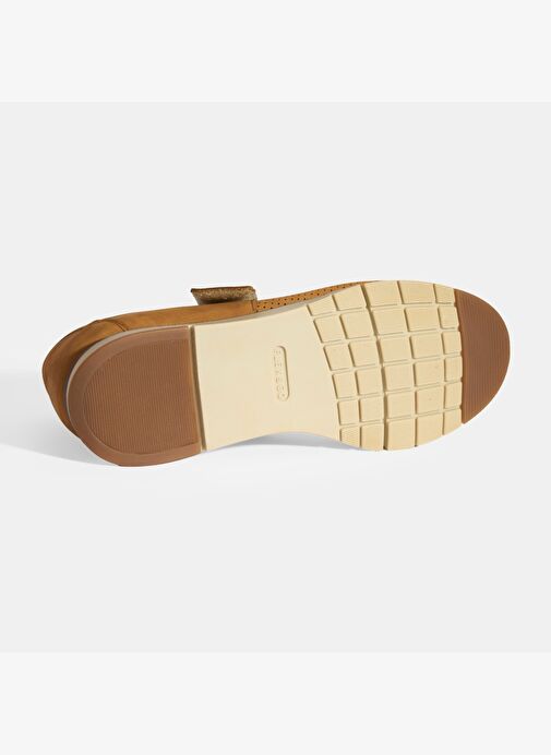 Kadın Taba Nubuk Deri DesaComfort Günlük Ayakkabı - Görsel 5