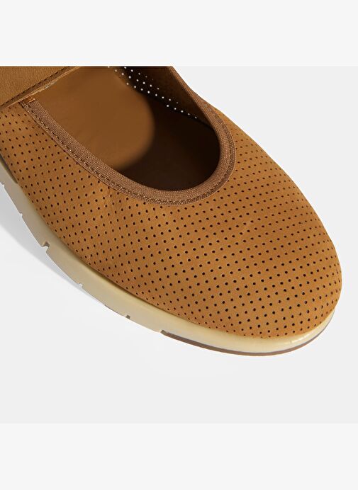 Kadın Taba Nubuk Deri DesaComfort Günlük Ayakkabı - Görsel 7