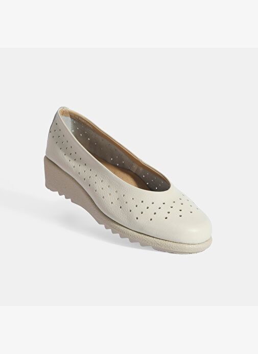 Kadın Beyaz Perforeli DesaComfort Günlük Ayakkabı - Görsel 6