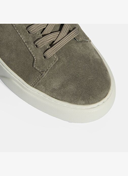 Gri Erkek Bağcıklı Süet Günlük Ayakkabı - Görsel 9