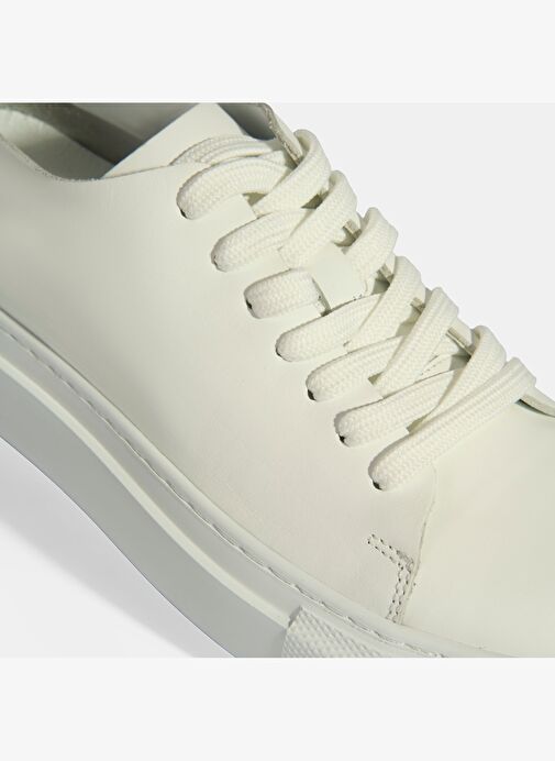 Denissy Beyaz Erkek Deri Günlük Ayakkabı - Görsel 7