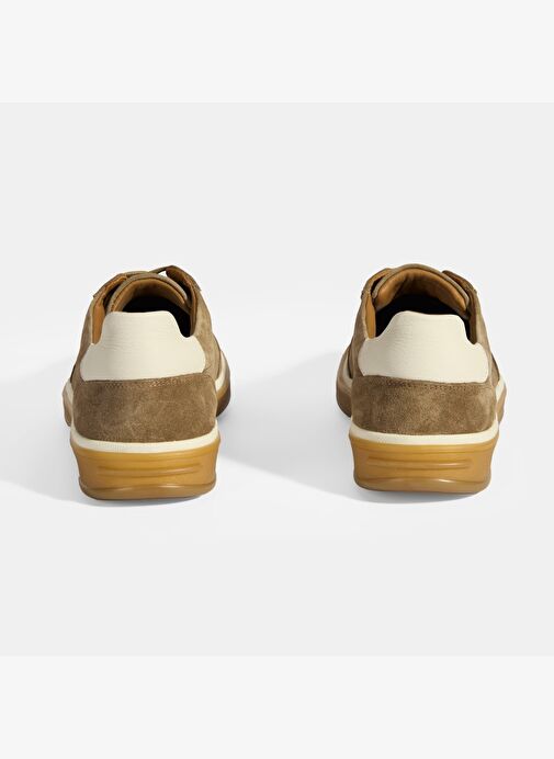 Lianra Bej Erkek Süet Bağcıklı Günlük Ayakkabı - Görsel 9