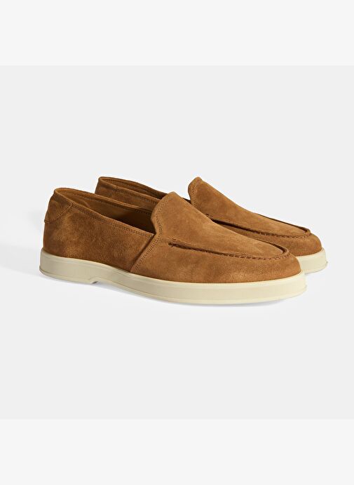 Peraleda Taba Erkek Slip-On Süet Loafer - Görsel 3
