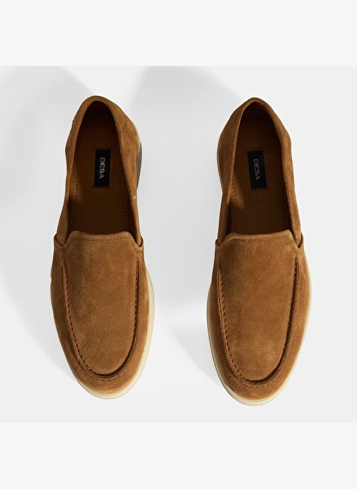 Peraleda Taba Erkek Slip-On Süet Loafer - Görsel 8