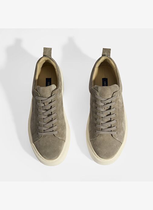 Erkek Gri Bağcıklı Süet Günlük Ayakkabı - Görsel 8