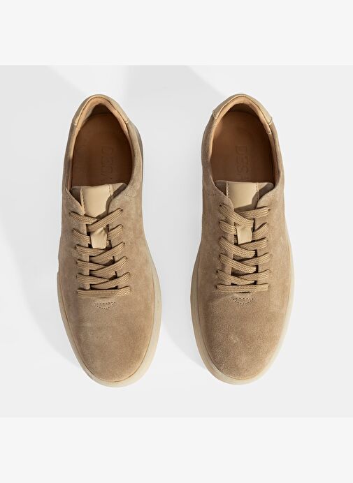 Erkek Vizon Bağcıklı Süet Günlük Ayakkabı - Görsel 7