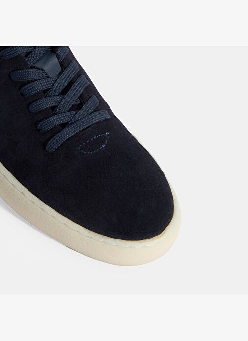 Erkek Lacivert Bağcıklı Süet Günlük Ayakkabı - Görsel 6