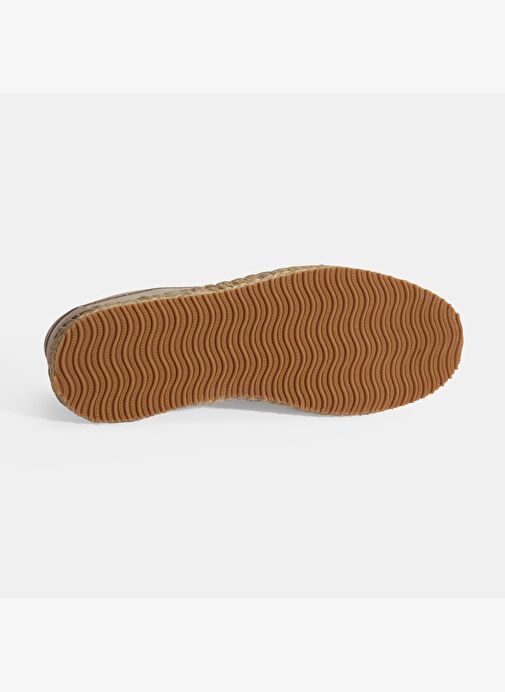Erkek Bej Slip-On Süet Espadril - Görsel 5
