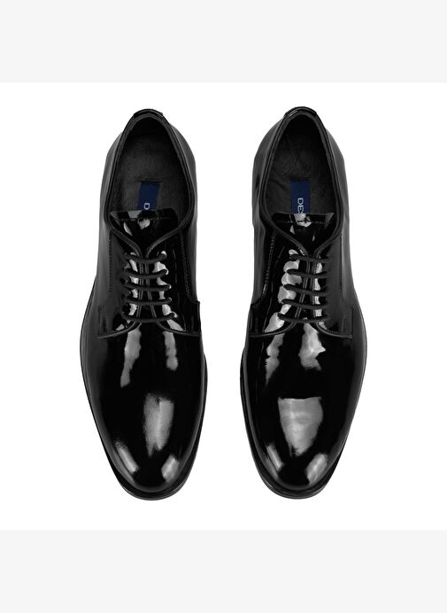 Atheni Siyah Erkek Klasik Ayakkabı - Görsel 7