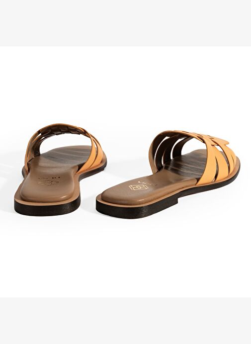 Desa Desa Kadın Turuncu Deri Terlik Sandalet & Terlik | Boyner Turuncu - 8. görsel