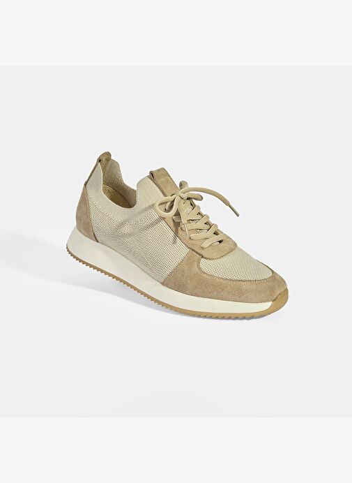 Erkek Bej Bağcıklı Süet Günlük Ayakkabı - Görsel 6