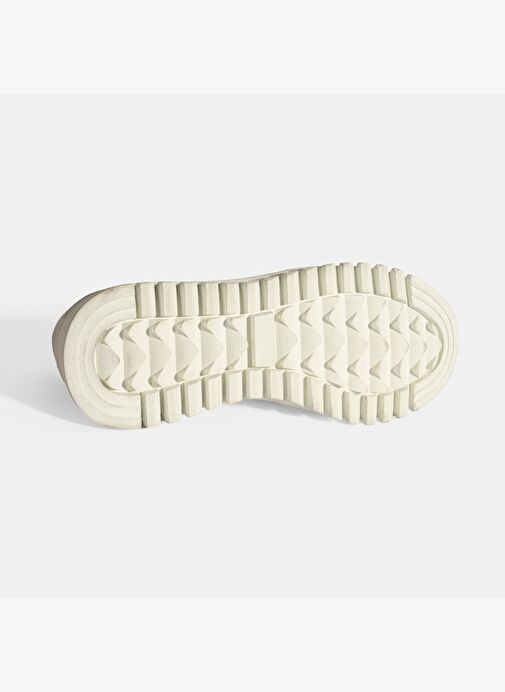 Kadın Beyaz DesaComfort Deri Bağcıklı Günlük Ayakkabı - Görsel 5