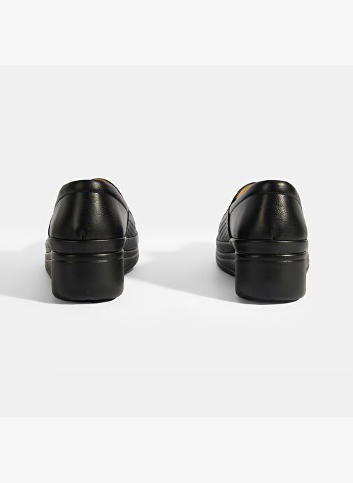 Kadın Siyah Deri DesaComfort Günlük Ayakkabı - Görsel 7