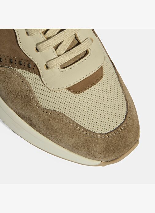 Gri Erkek Bağcıklı Deri Spor Ayakkabı - Görsel 8