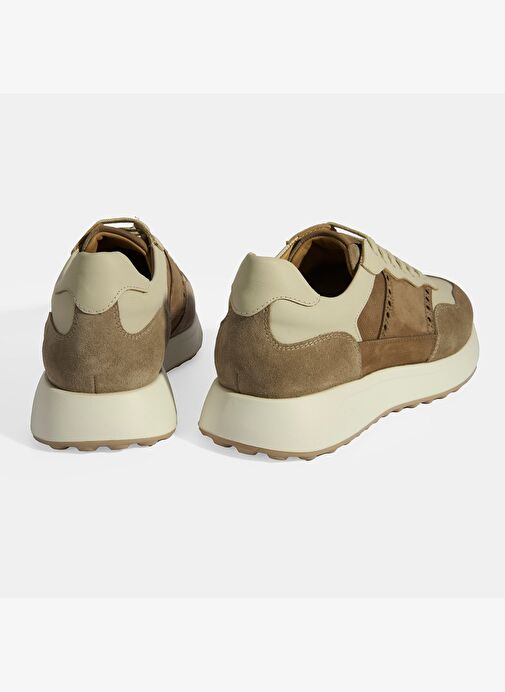 Gri Erkek Bağcıklı Deri Spor Ayakkabı - Görsel 9