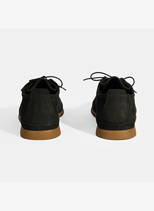 Erkek Siyah Bağcıklı Deri Ayakkabı - Görsel 9