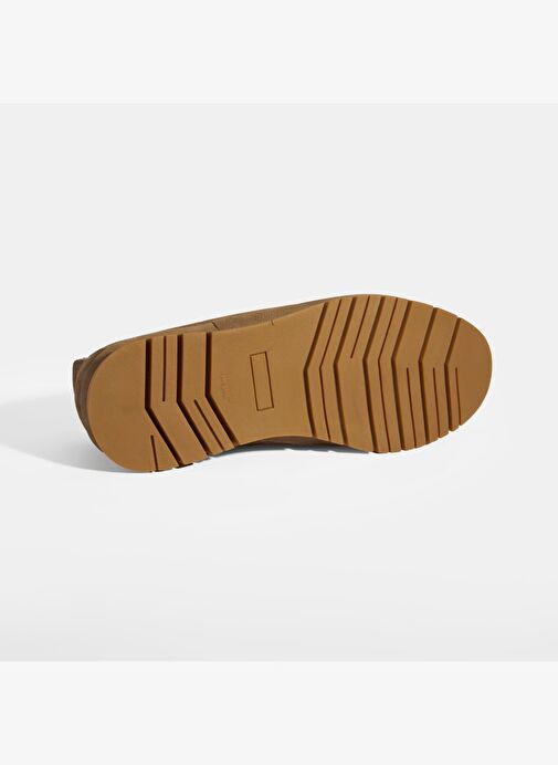 Erkek Vizon Bağcıklı Deri Ayakkabı - Görsel 5