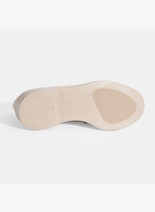 Kadın Bej Toka Aksesuarlı Günlük Ayakkabı - Görsel 5