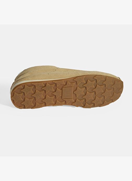 Kadın Bej Bağcıklı Süet Spor Ayakkabı - Görsel 5