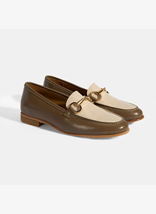 Desa Desa Vizon Kadın Metal Aksesuarlı Slip-On Rugan Loafer | Boyner Vizon - 2. görsel