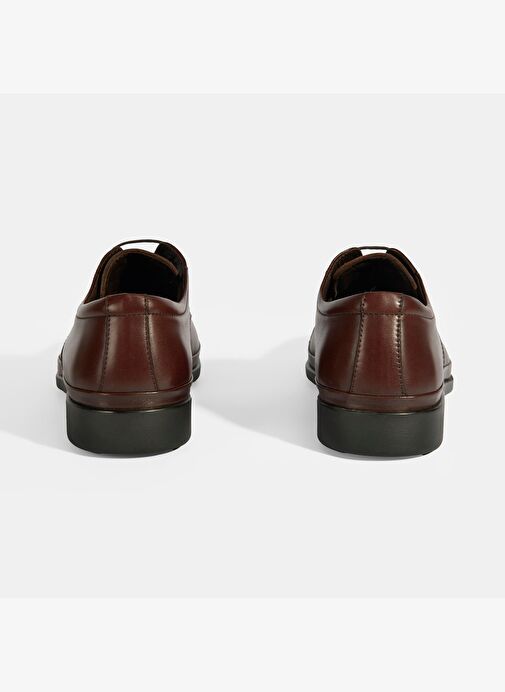 Erkek Kahve DesaComfort Deri Bağcıklı Günlük Ayakkabı - Görsel 7