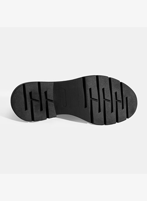 Kadın Siyah Deri Loafer - Görsel 3