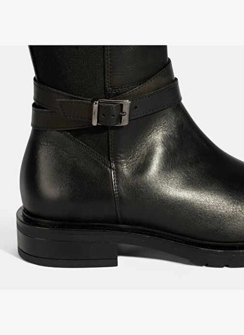 Desa Desa Kadın Siyah Metal Toka Detaylı Deri Çizme Bot | Boyner Siyah - 7. görsel