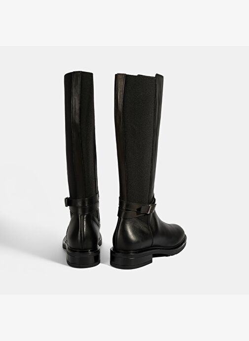 Desa Desa Kadın Siyah Metal Toka Detaylı Deri Çizme Bot | Boyner Siyah - 9. görsel