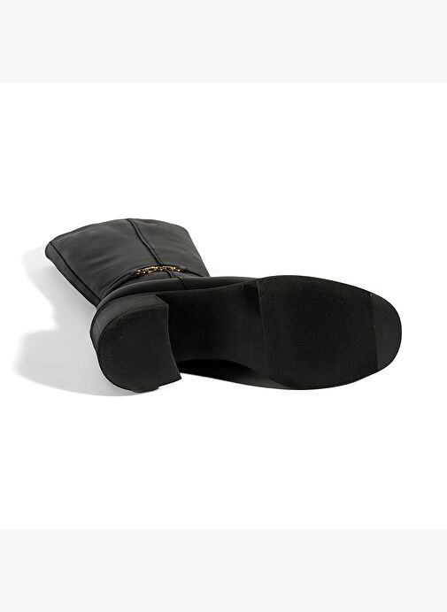 Desa Desa Kadın Siyah Metal Aksesuarlı Deri Çizme Bot | Boyner Siyah - 5. görsel