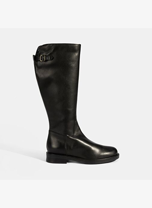 Desa Desa Kadın Siyah Metal Toka Detaylı Deri Çizme Bot | Boyner Siyah - 3. görsel