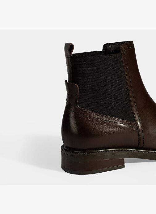 Desa Desa Kahverengi Kadın Kahve Lastik Detaylı Deri Bot Boyner'de! Kahverengi - 7. görsel