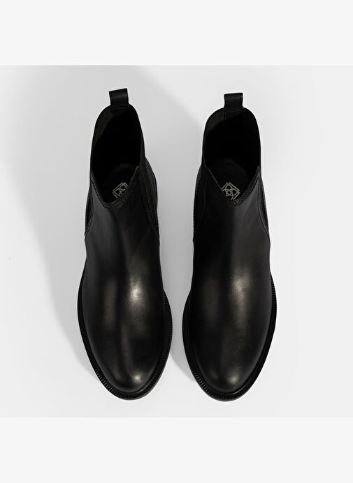 Desa Desa Kadın Siyah Lastik Detaylı Deri Bot Boyner'de! Siyah - 8. görsel