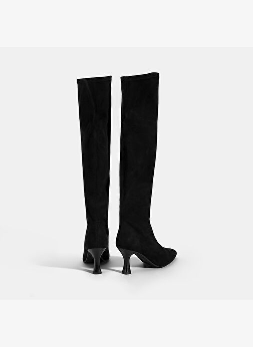 Desa Desa Kadın Siyah İnce Topuklu Stretch Çizme Bot | Boyner Siyah - 7. görsel