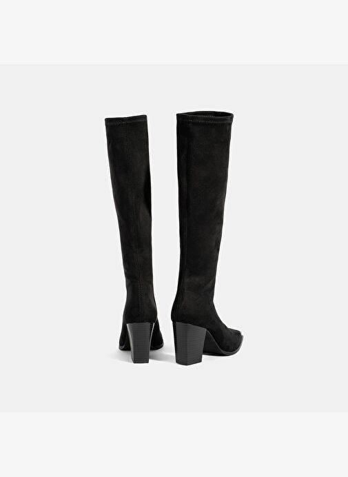 Desa Desa Kadın Siyah Kalın Topuklu Stretch Çizme Bot | Boyner Siyah - 9. görsel