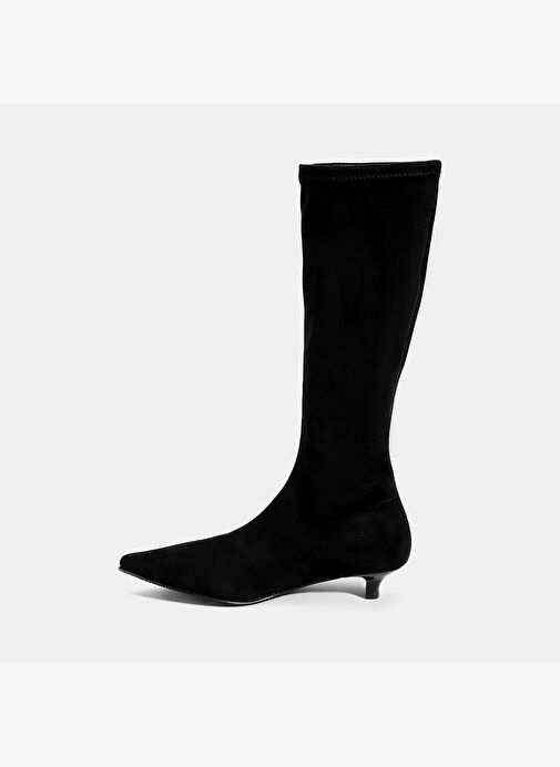Desa Desa Kadın Siyah Sivri Burunlu Topuklu Stretch Çizme Bot | Boyner Siyah - 4. görsel