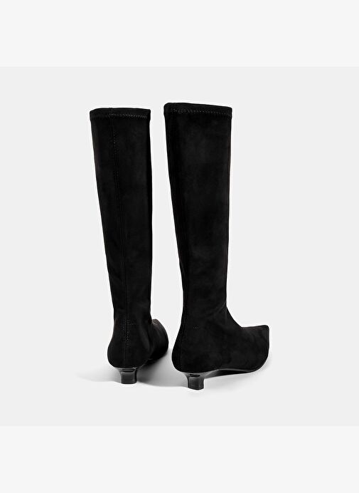 Desa Desa Kadın Siyah Sivri Burunlu Topuklu Stretch Çizme Bot | Boyner Siyah - 7. görsel