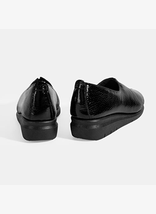 Kadın Siyah DesaComfort Deri Günlük Ayakkabı - Görsel 9