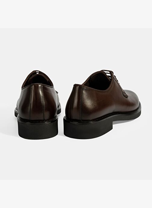Erkek Kahve DesaComfort Klasik Deri Ayakkabı - Görsel 8