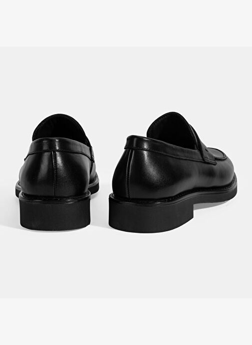 Erkek Siyah DesaComfort Deri Loafer - Görsel 9