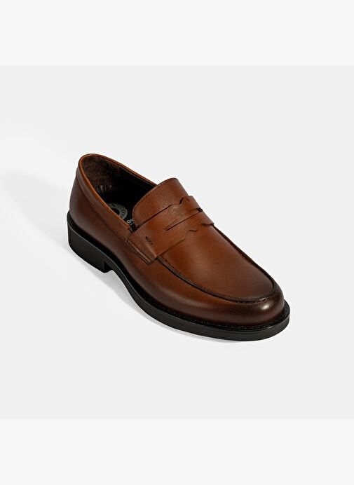 Erkek Taba DesaComfort Deri Loafer - Görsel 4