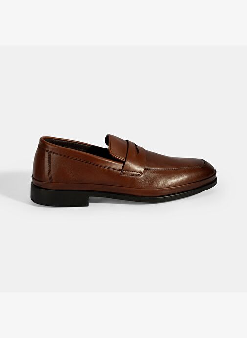 Erkek Taba DesaComfort Deri Loafer - Görsel 3